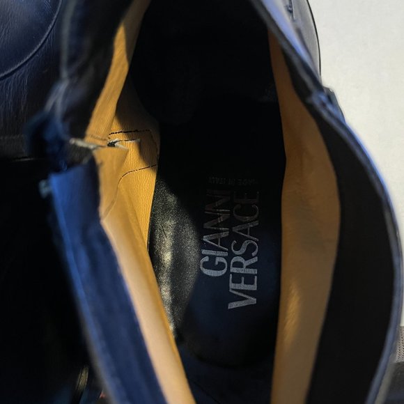 Gianni Versace  Black size 44 Ankle Boots - Picture 5 of 10